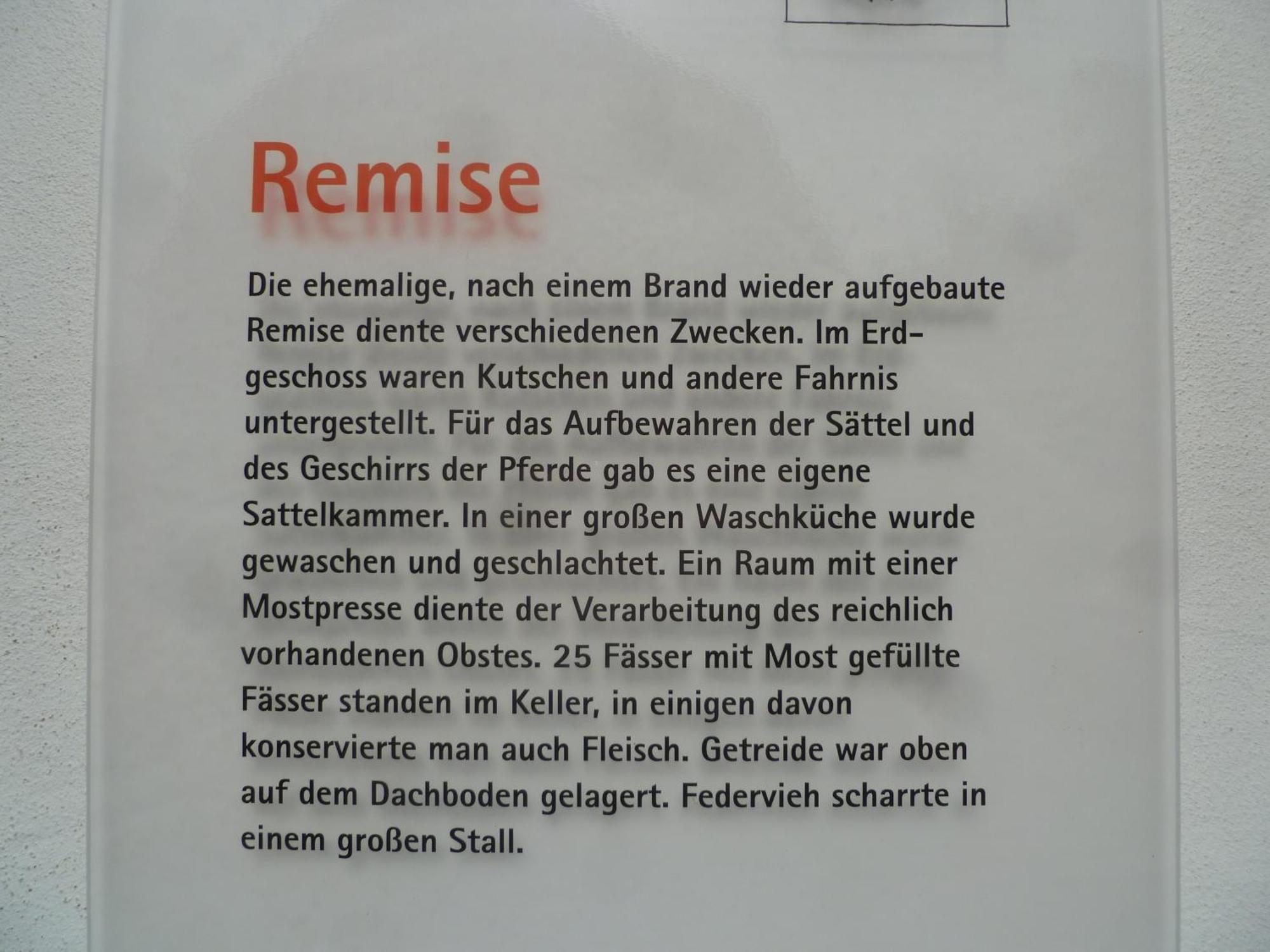 Remise - Schmidsfelden 12 - 88299 Leutkirch im Allgäu